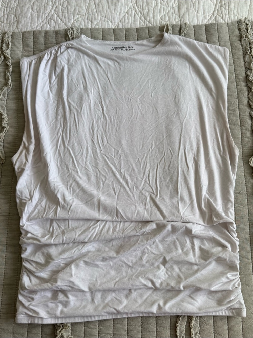 Abercrombie & Fitch White Women's Paloma Top